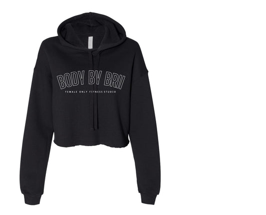 Body By Brii Bella Canvas Cropped Hoodie