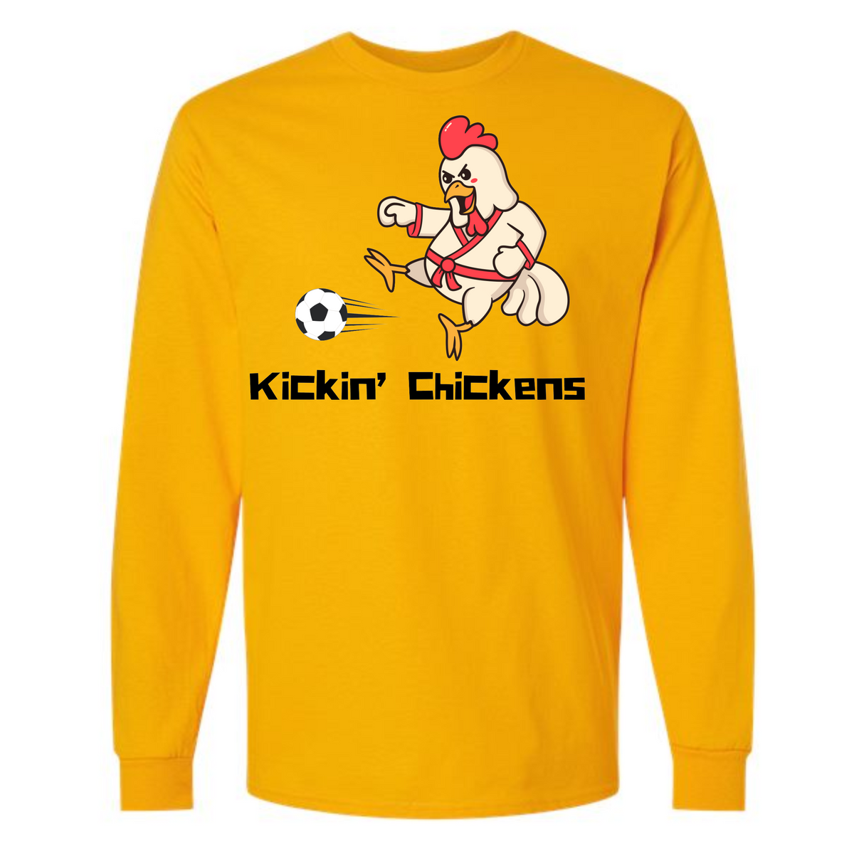Kickin' Chickens Gildan Long Sleeve