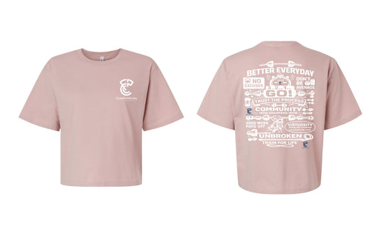 CrossFit Pell City Boxy Typography tee