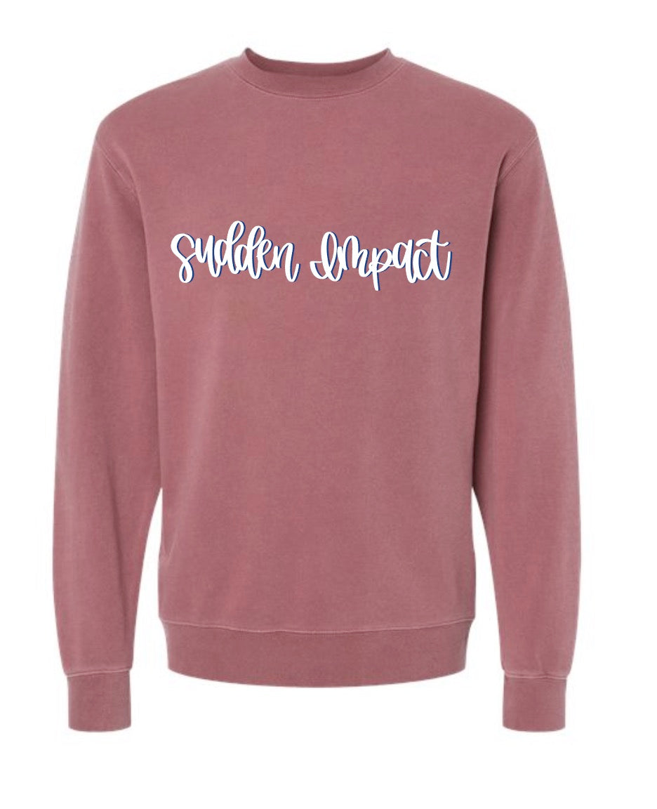 Sudden Impact Sweatshirt- Oversized