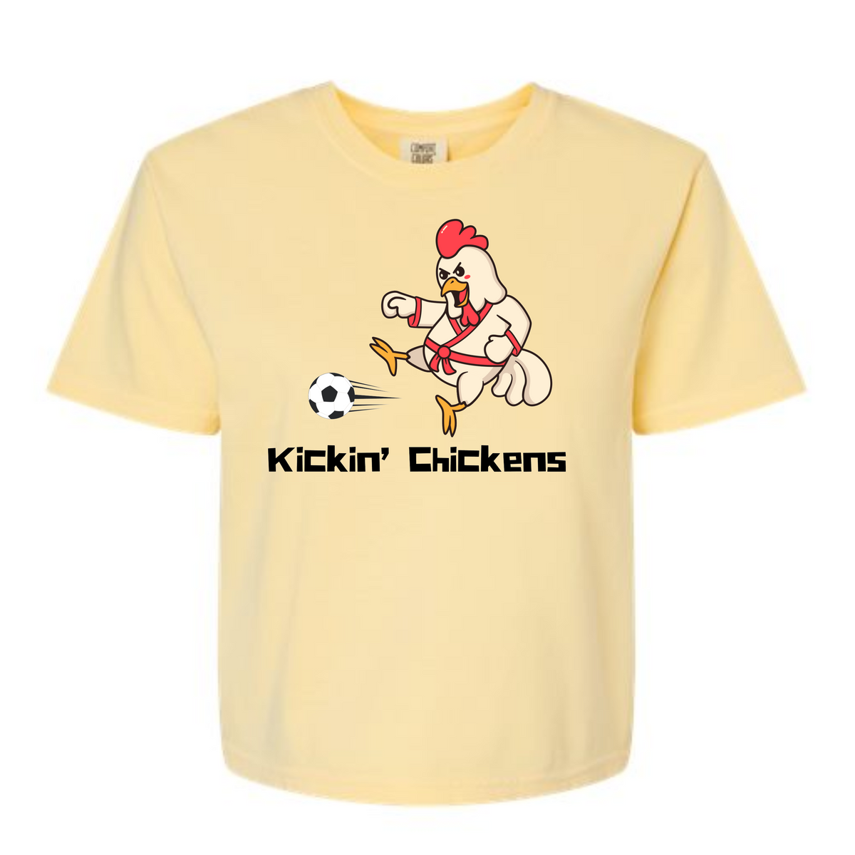 Kickin' Chickens Comfort Colors Boxy