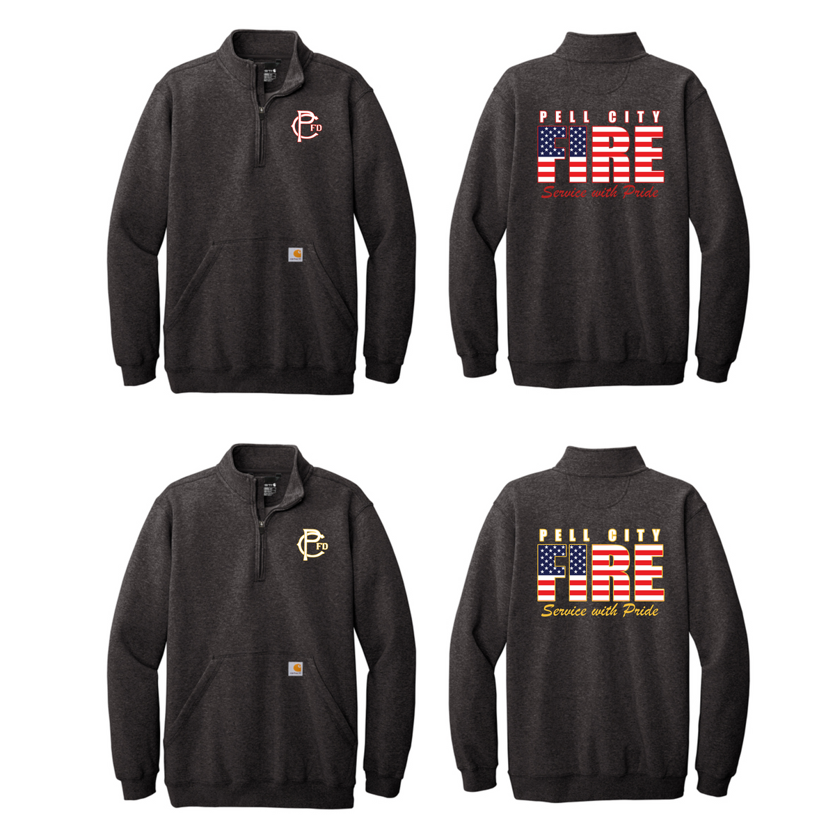 PCFD Carhartt Quarter Zip