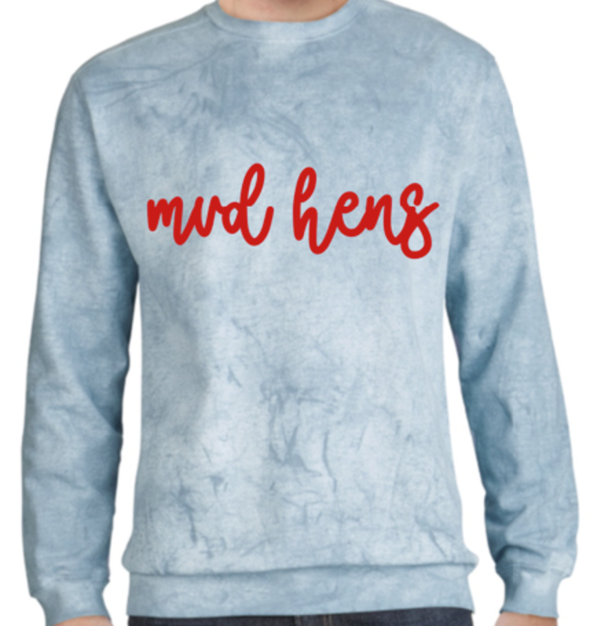 Mud Hens Color Blast Sweatshirt