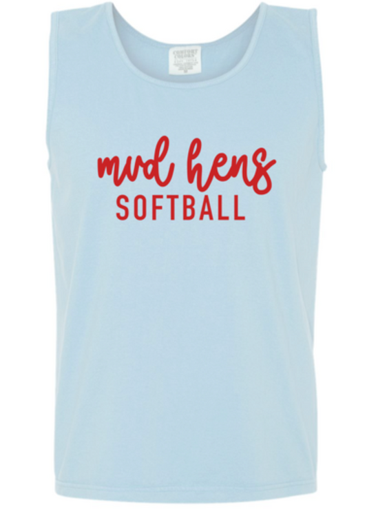 Mud Hens Comfort Color Tank