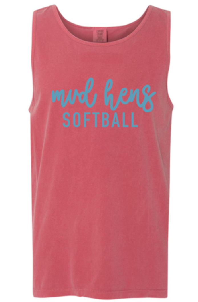 Mud Hens Comfort Color Tank