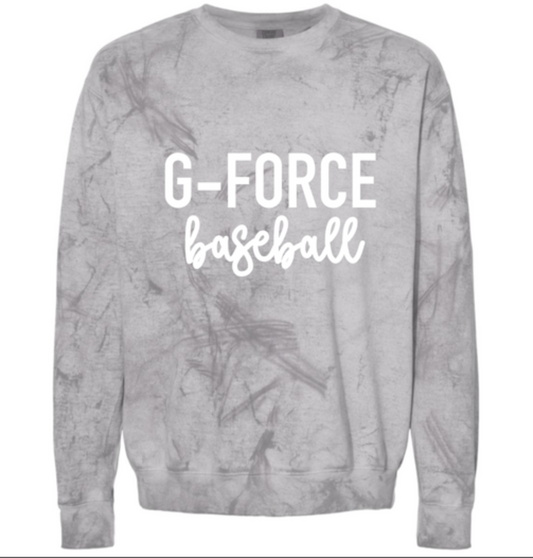 G-Force Puff G-Force Baseball Comfort Color Sweatshirt