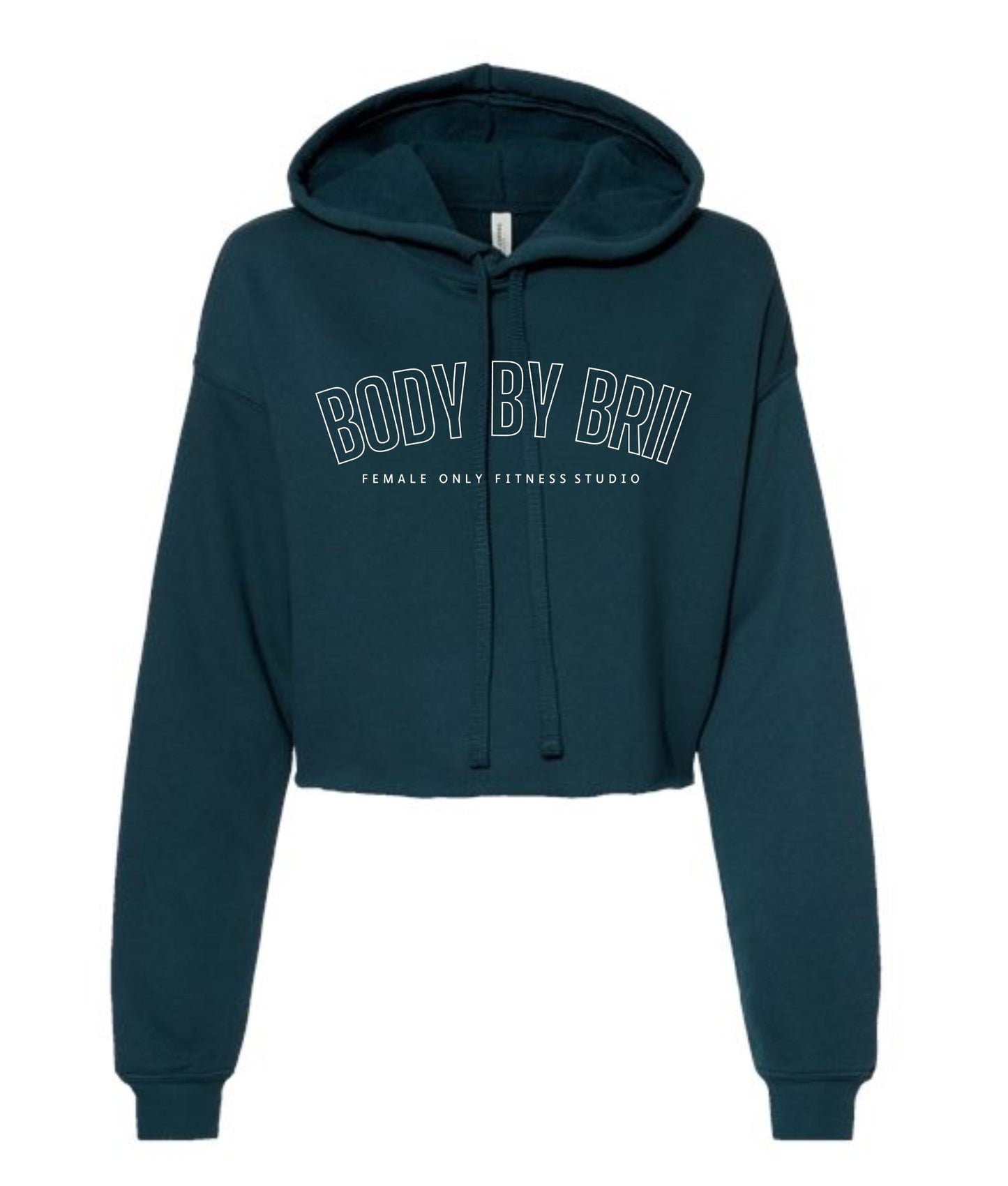 Body By Brii Bella Canvas Cropped Hoodie
