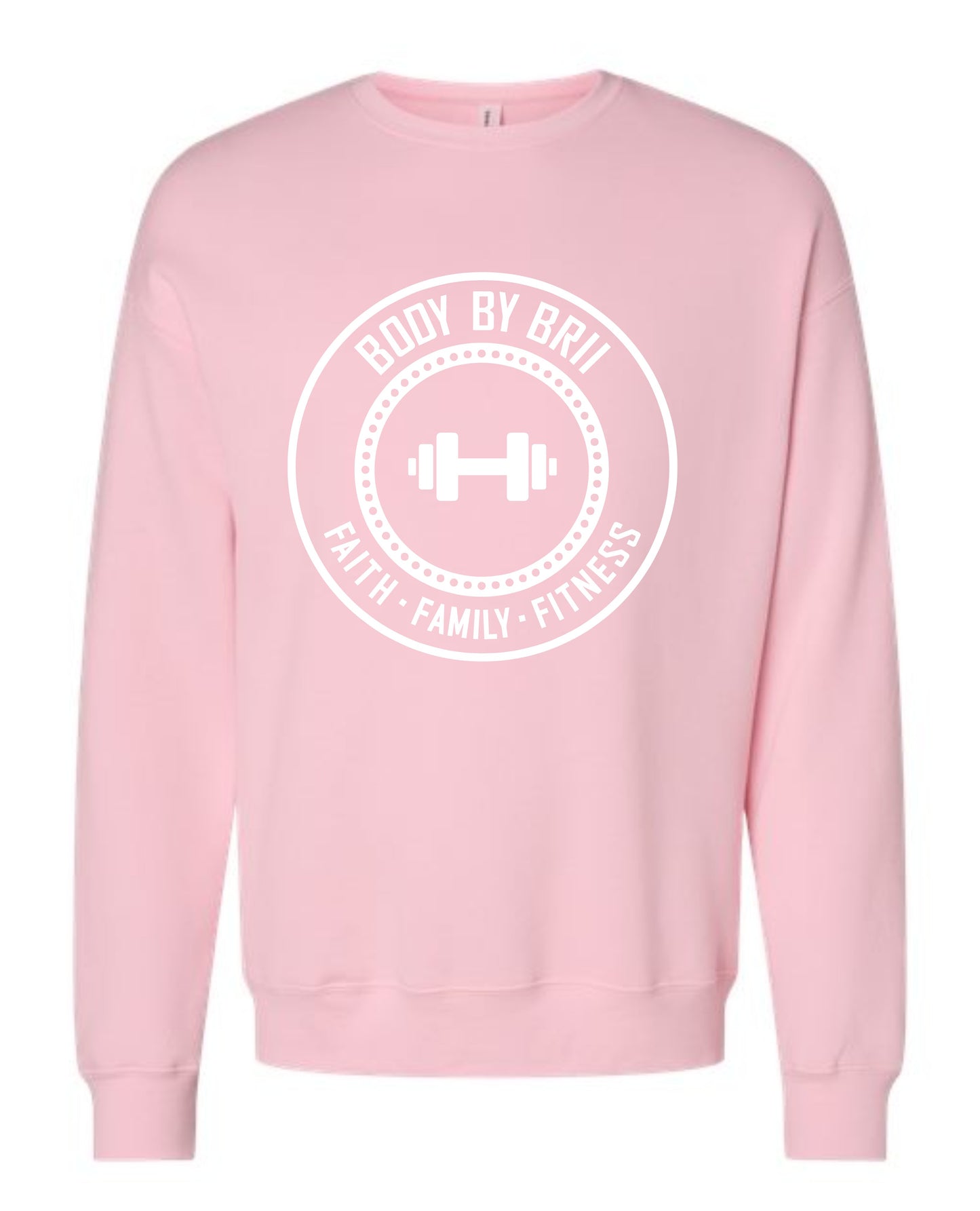 Body By Brii Bella Sweatshirt- Circle Logo