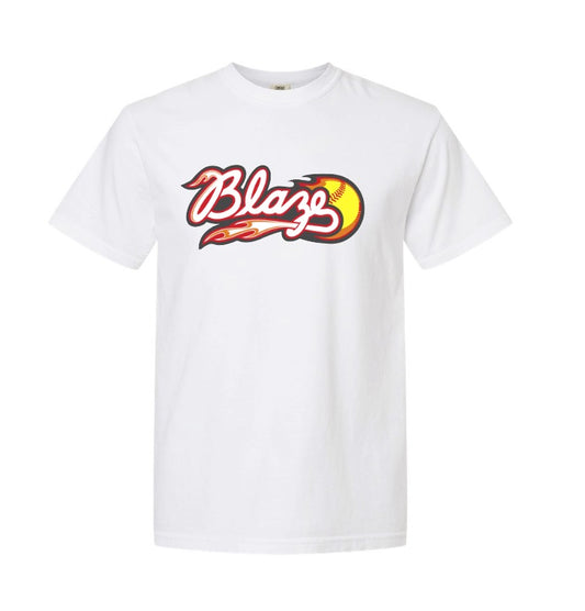 Blaze Softball Comfort Color tee