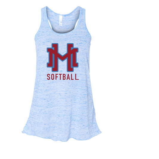 Mud Hens Flowy Racer Back Tank