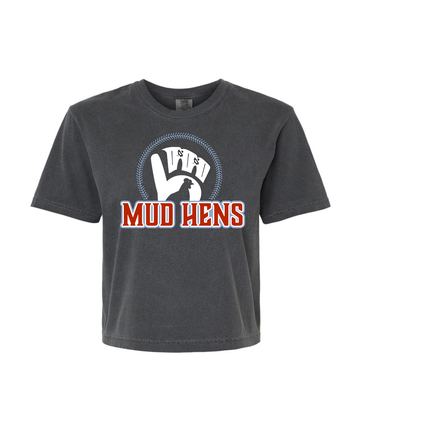 Mud Hens Glove Boxy Tee