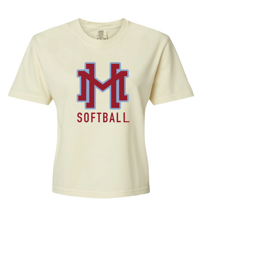 Mud Hens MH Boxy Tee Ivory